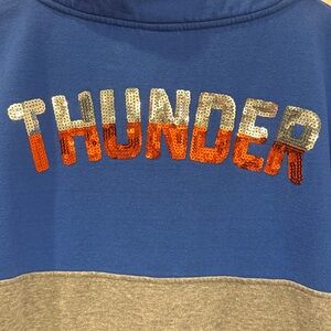 Colosseum Oklahoma City Thunder Quarter-snap up Pullover